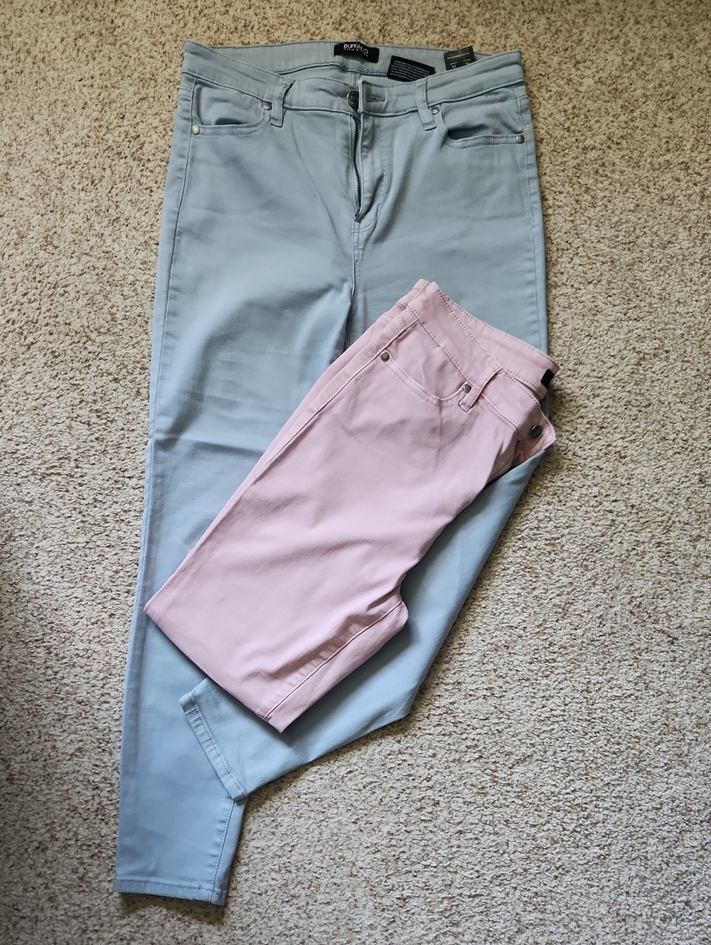 Buffalo Dabid Bitton Blue & Pink Denim